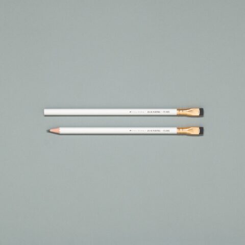 weißer Blackwing Bleistift von Palomino einzeln