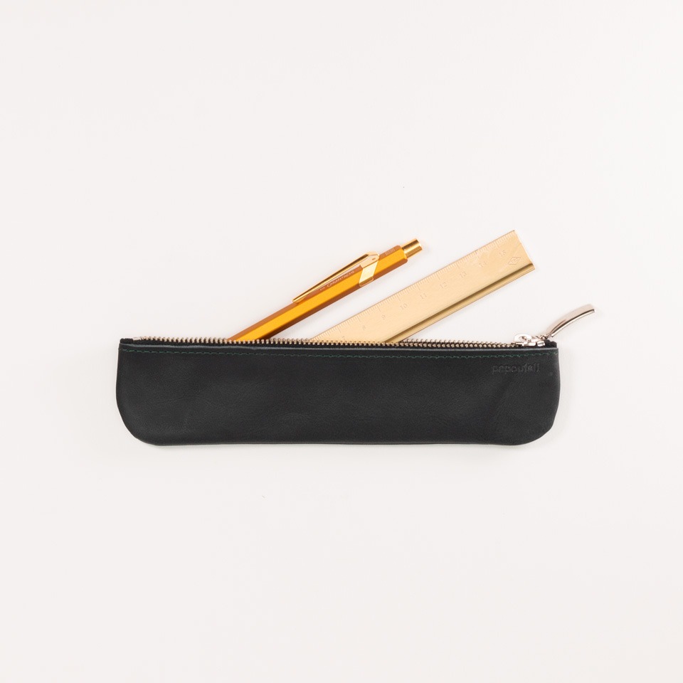 kleines Stifteetui aus Leder – Bild 3
