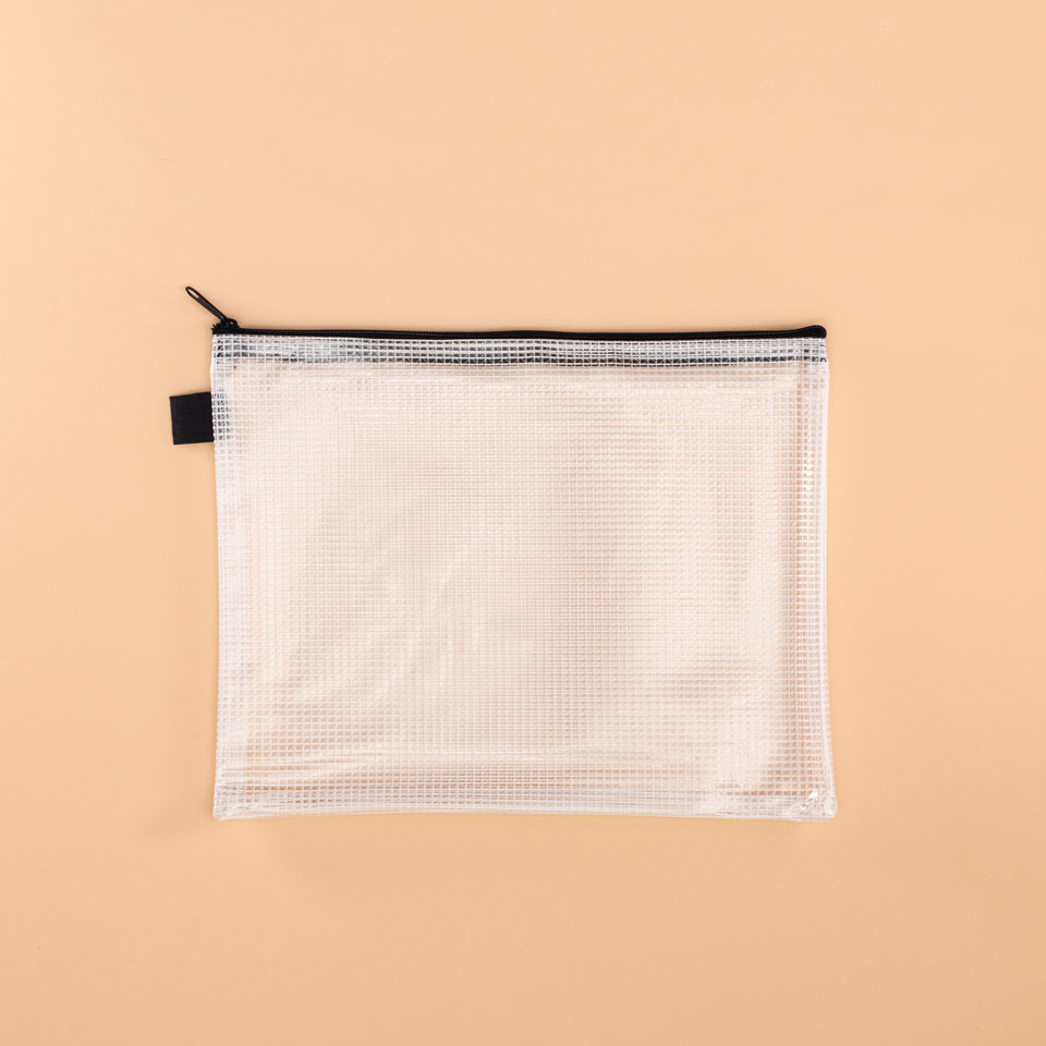 Mesh Bag schwarz für A5 – Bild 2