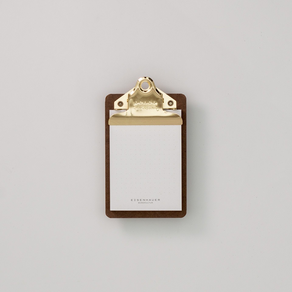 Klemmbrett gold A7 – Bild 2