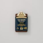 Klemmbrett gold A7