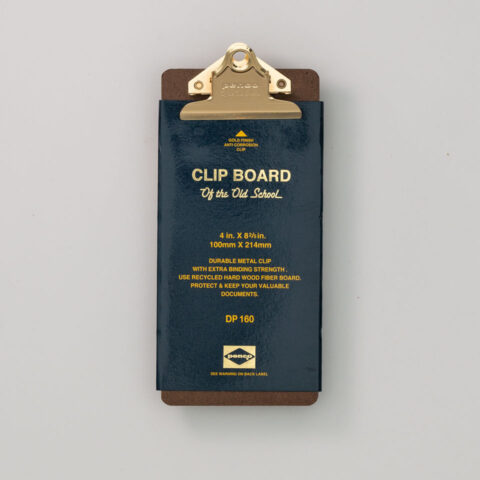 Klemmbrett gold Checkliste