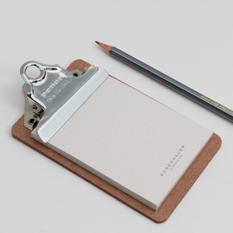 Klemmbrett silber A7 – Bild 4