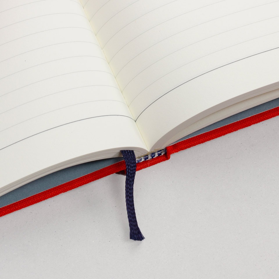 Notizbuch klein rot Notem / Even Notebook – Bild 4