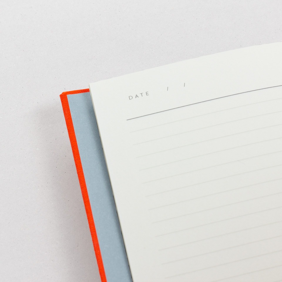 Notizbuch klein rot Notem / Even Notebook – Bild 2