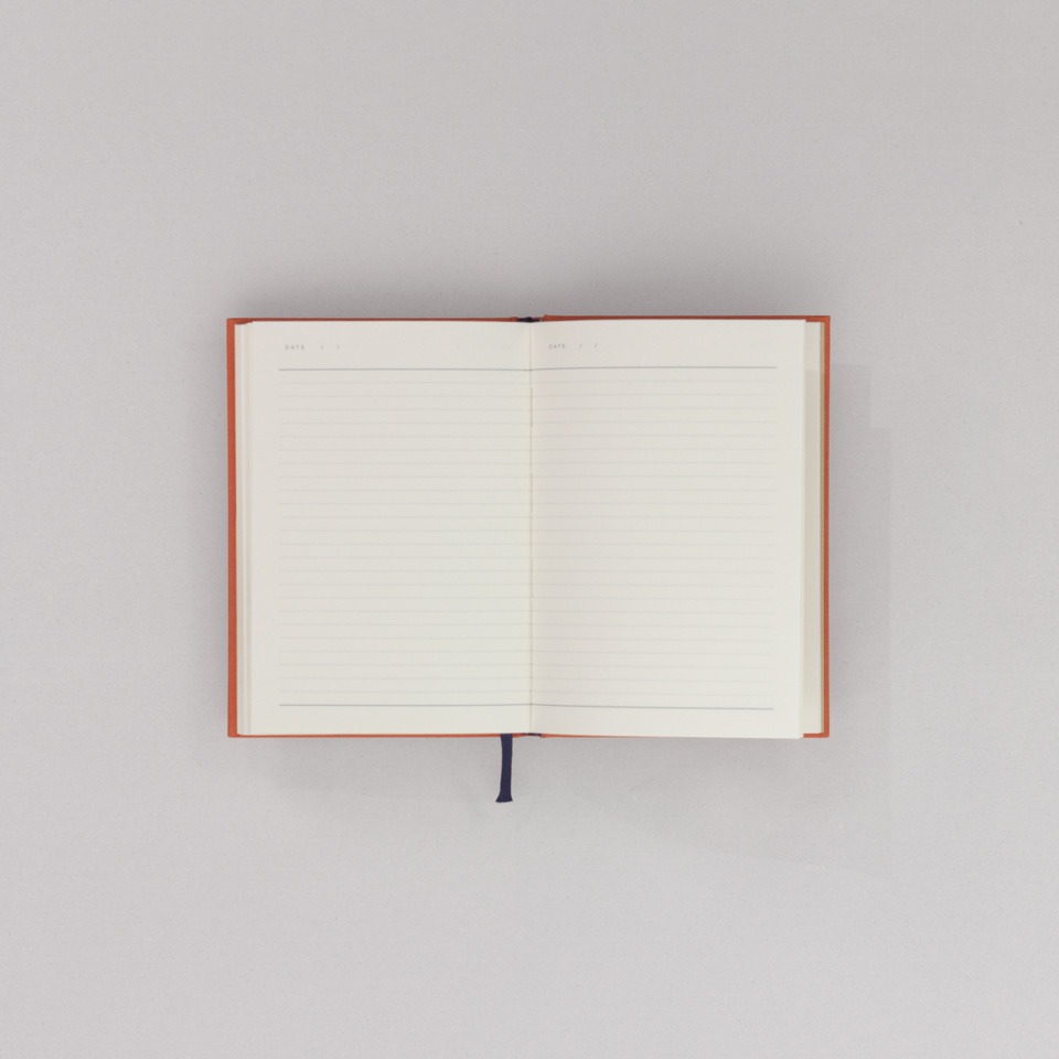 undatierter Kalender Notem rostrot / Even Weekly Journal – Bild 4