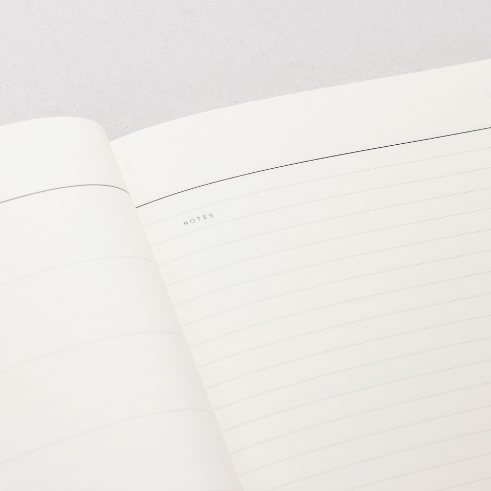 undatierter Kalender Notem rostrot / Even Weekly Journal – Bild 8