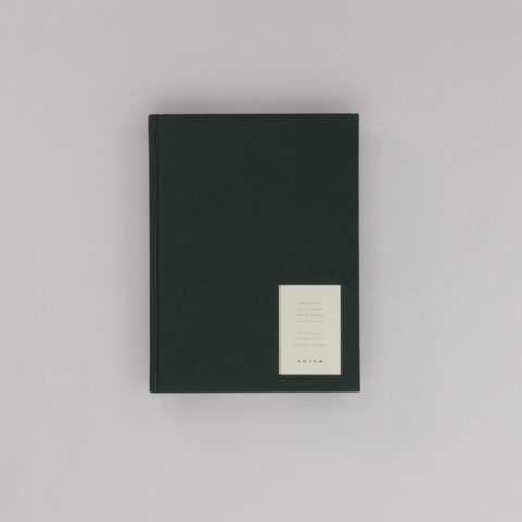 Arbeitsbuch groß dunkelgrün Notem / Even Work Journal