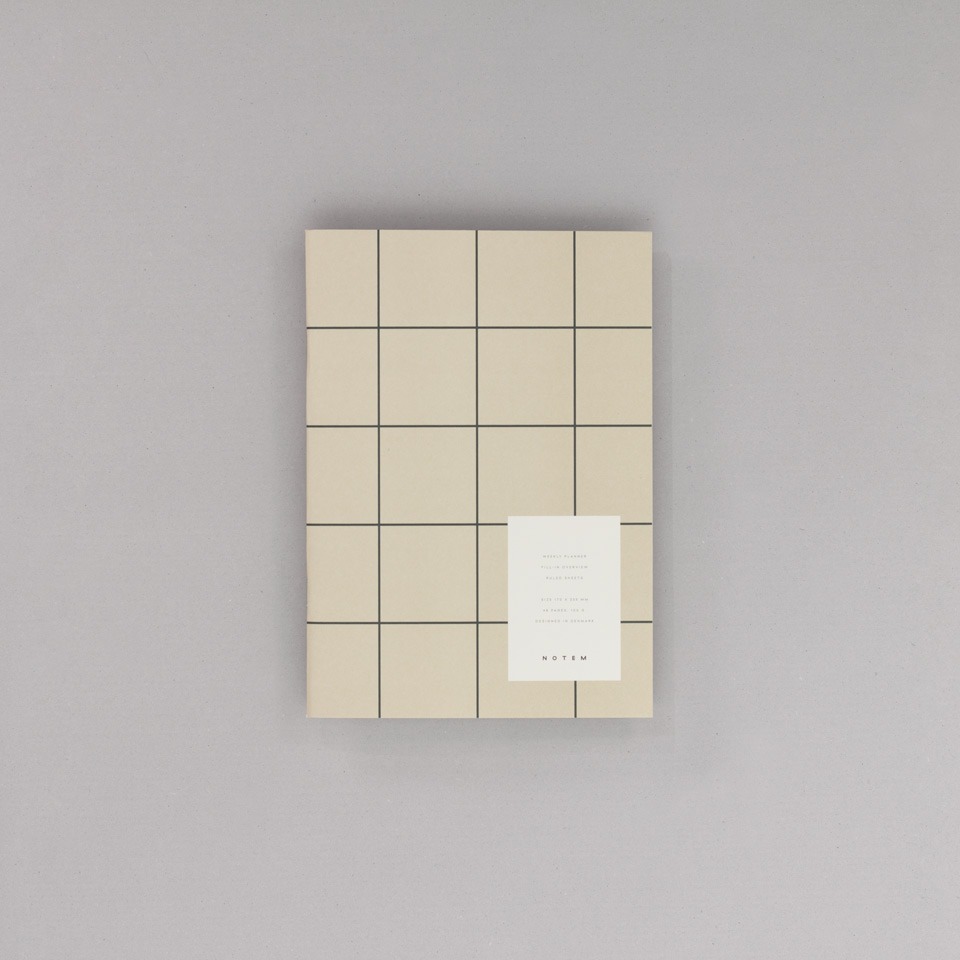 Heft Wochenplaner Notem / Milo Weekly Planner Book