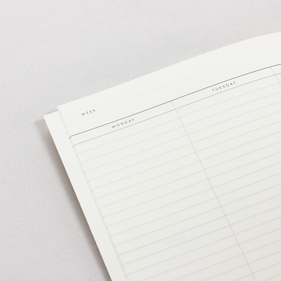 Heft Wochenplaner Notem / Milo Weekly Planner Book – Bild 4