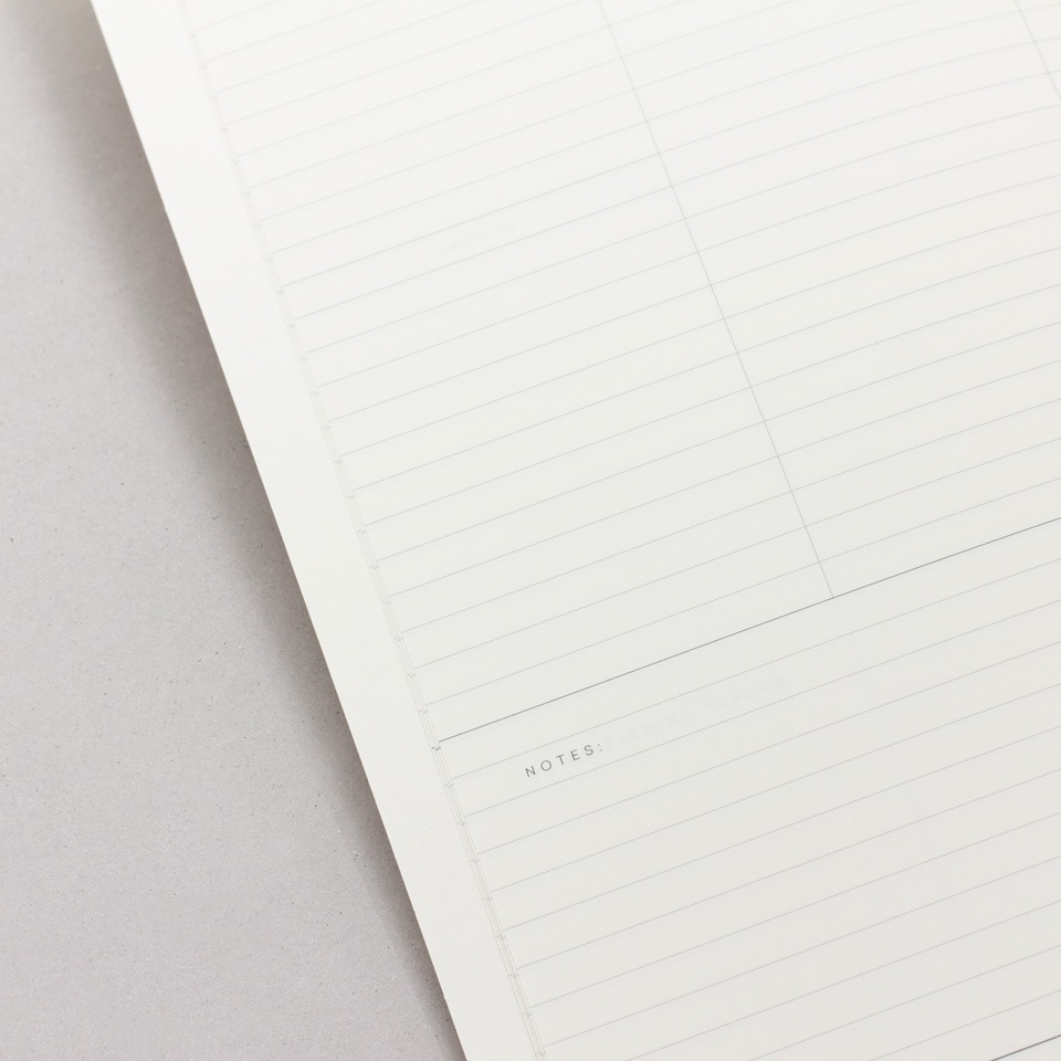 Heft Wochenplaner Notem / Milo Weekly Planner Book – Bild 6