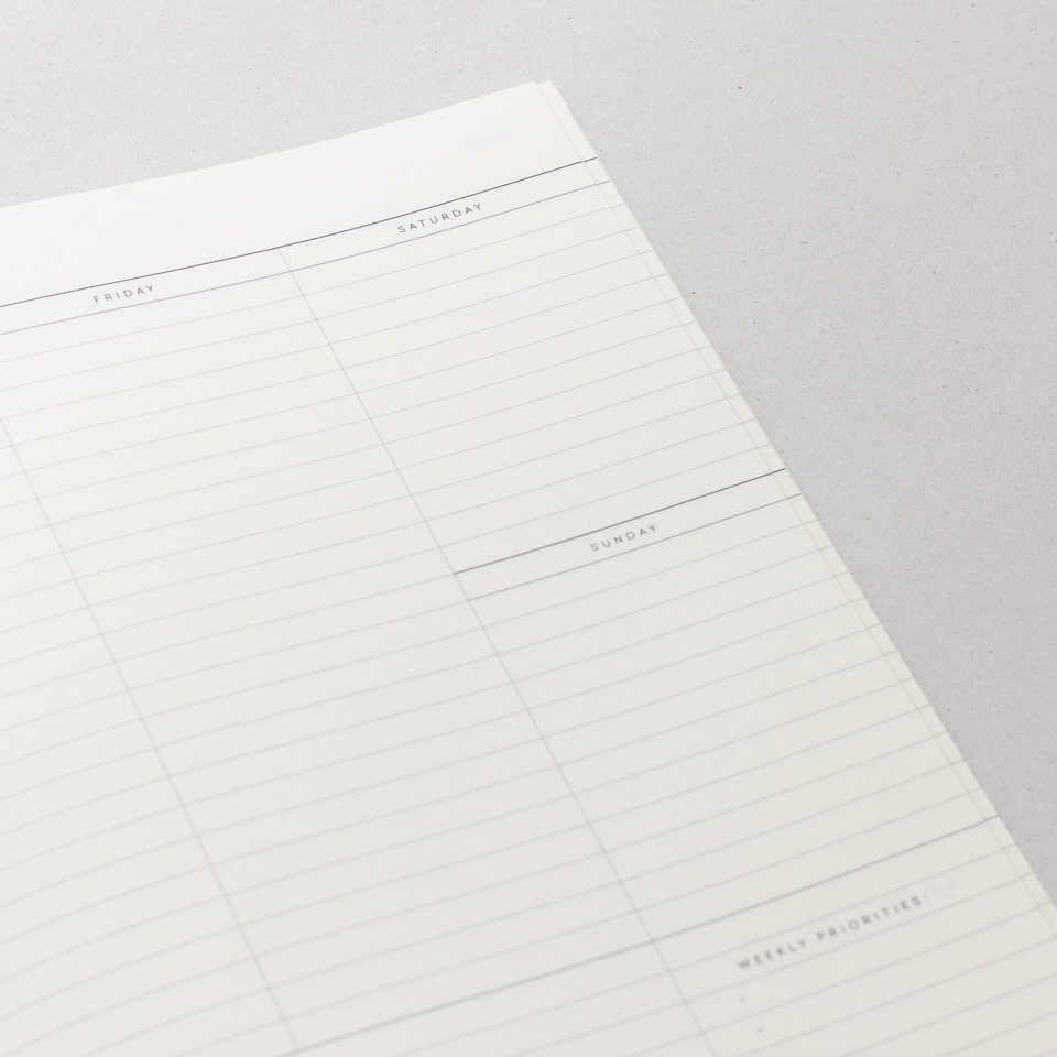 Heft Wochenplaner Notem / Milo Weekly Planner Book – Bild 5