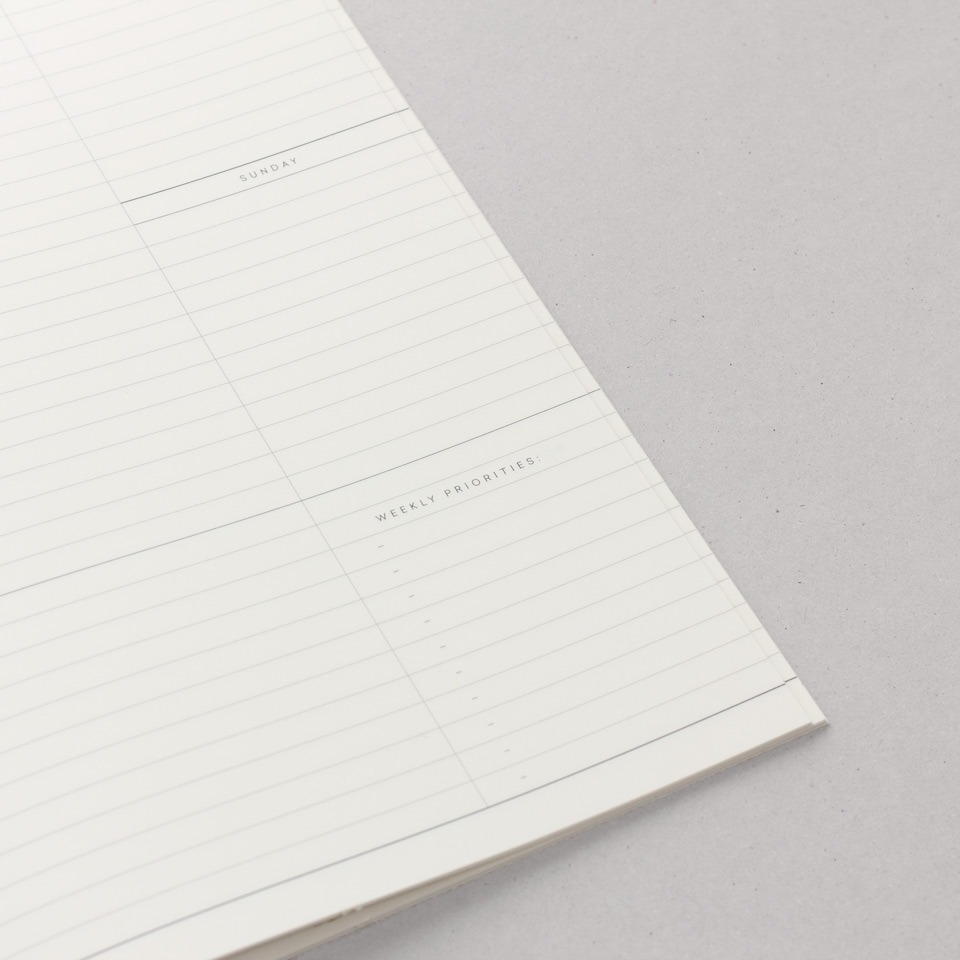 Heft Wochenplaner Notem / Milo Weekly Planner Book – Bild 7