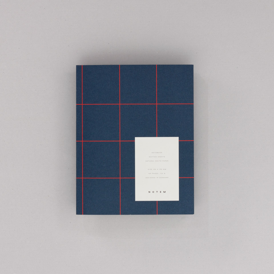 Notizbuch mittel dunkelblau Notem / Uma Notebook M