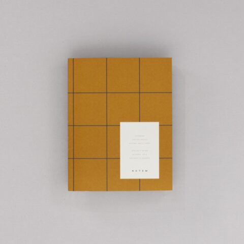 Notizbuch mittel ocker Notem / Uma Notebook M