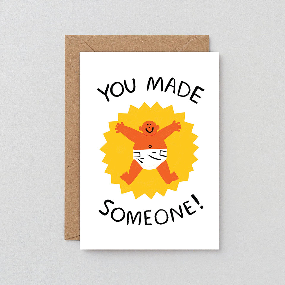 Geburtskarte You made someone