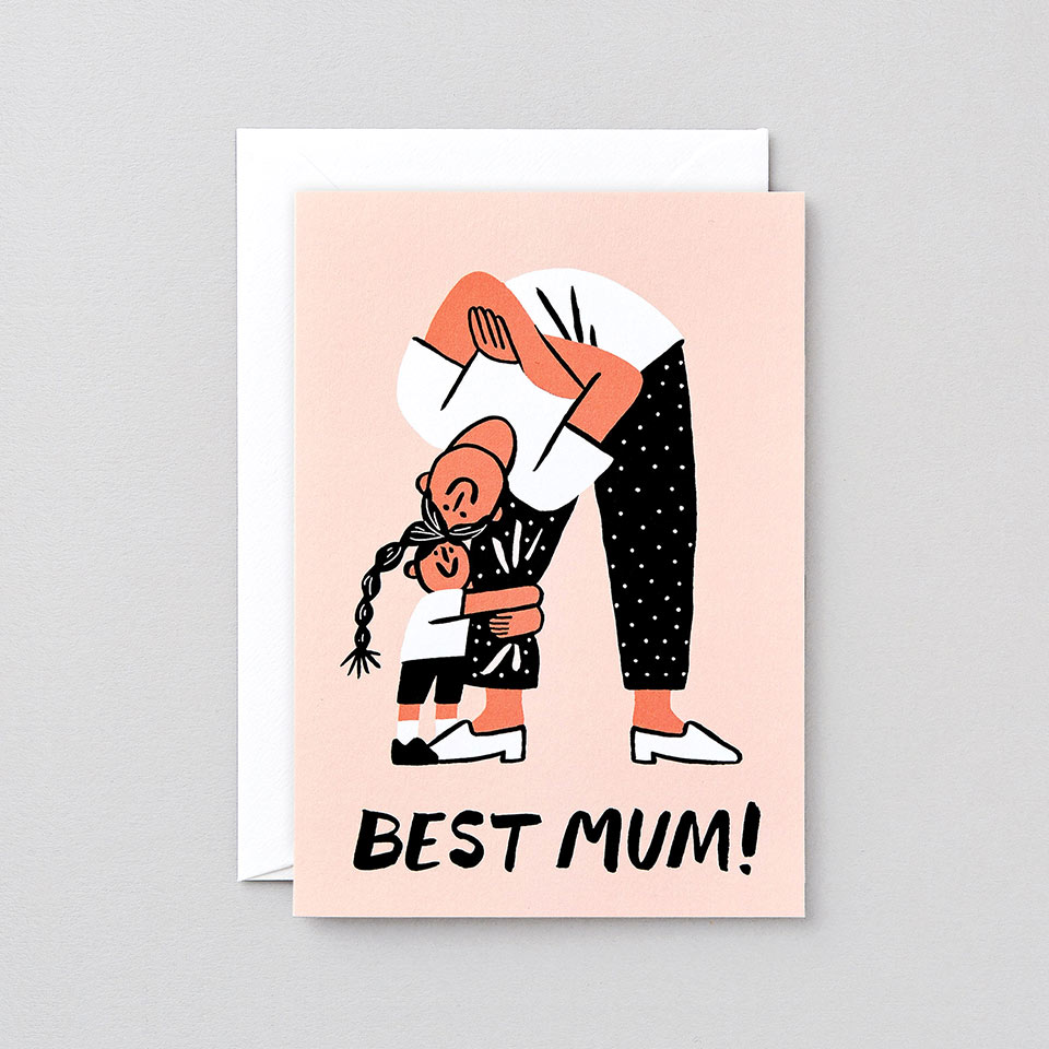 Grußkarte Best Mum