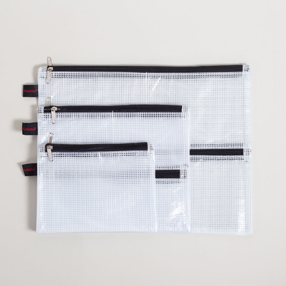 Mesh Bag für A6 mit zwei Fächern – Bild 5