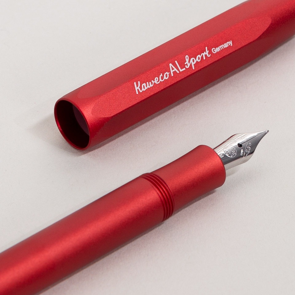 Füllhalter Aluminium Rot - Kaweco Sport