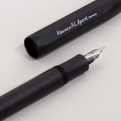 Füllhalter Aluminium Schwarz - Kaweco Sport