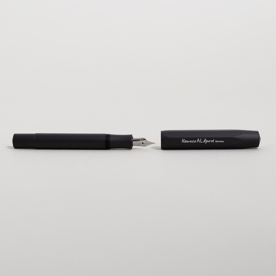 Füllhalter Aluminium Schwarz - Kaweco Sport – Bild 3