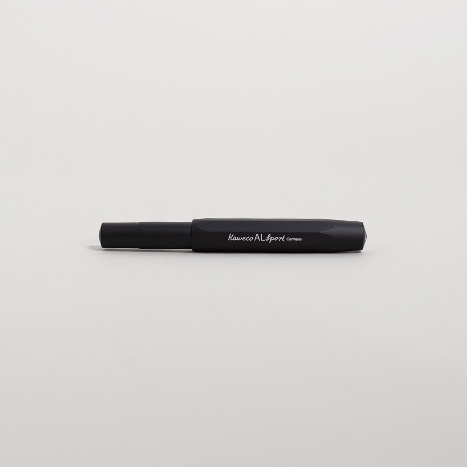 Füllhalter Aluminium Schwarz - Kaweco Sport – Bild 2