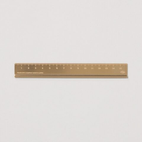 Lineal aus Messing