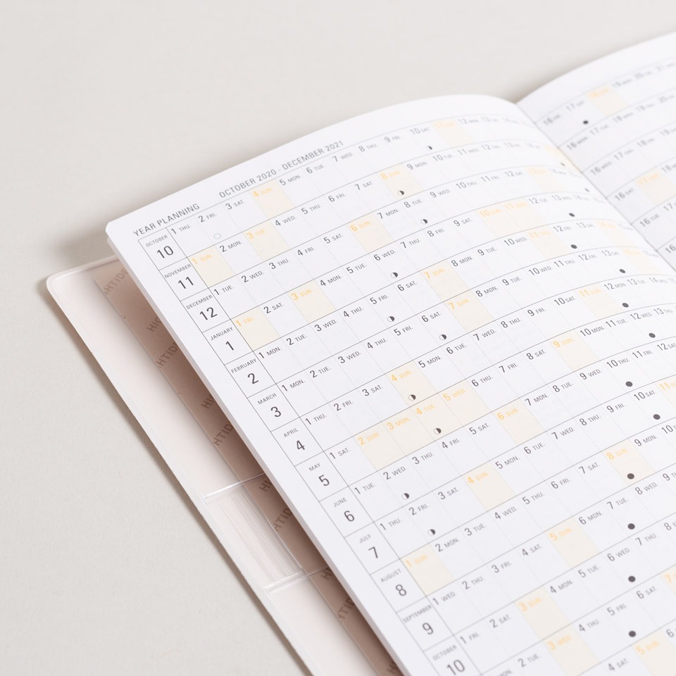 Wochenkalender 2026 mit Tasche / Diary Iris B6 – Bild 14