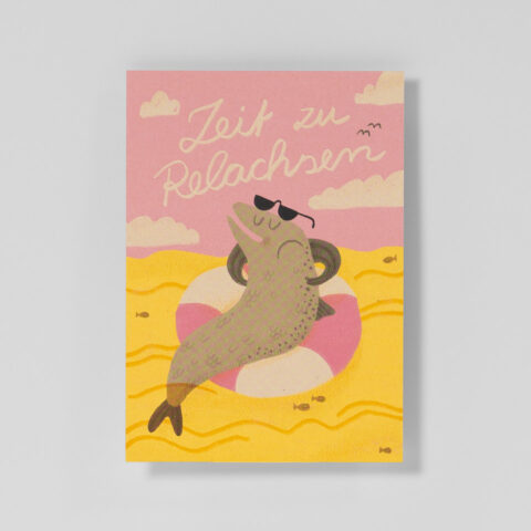 Postkarte Zeit zu Relachsen