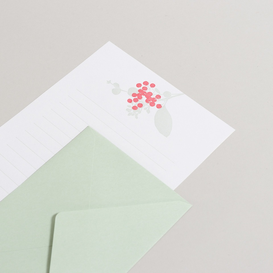 Briefpapierset Letterpress – Bild 2