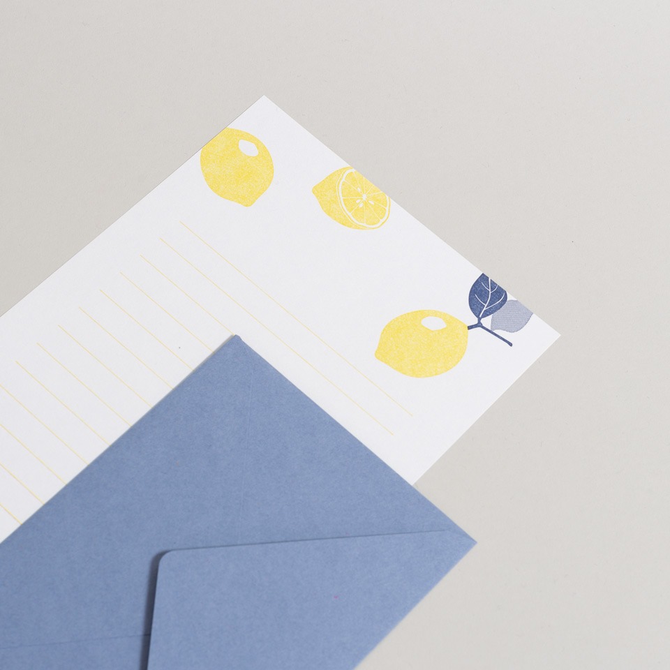 Briefpapierset Letterpress – Bild 3
