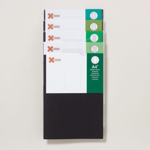 A4 Notizbucheinlagen X17