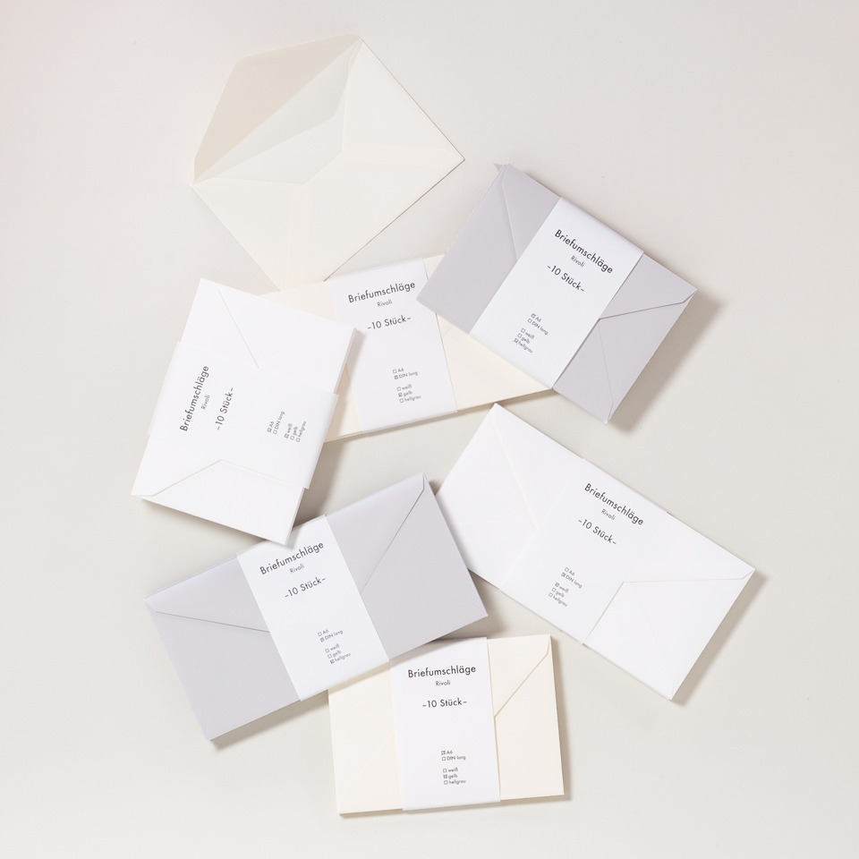 DIN lang Umschläge 10er Set Rivoli – Bild 5