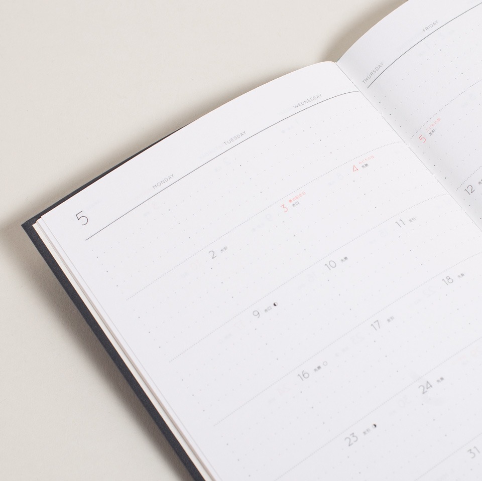 Journal Kalender 2026 / Diary Katy Weekly B6 – Bild 10