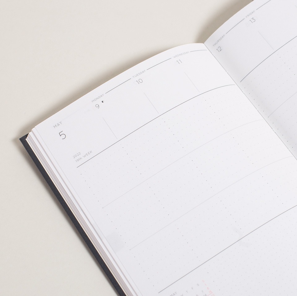 Journal Kalender 2026 / Diary Katy Weekly B6 – Bild 9