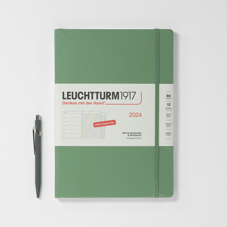 Wochenkalender und Notizbuch 2026 liniert / Hardcover – Bild 12