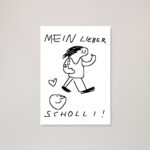 Postkarte Scholli