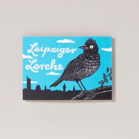 Postkarte Lerche