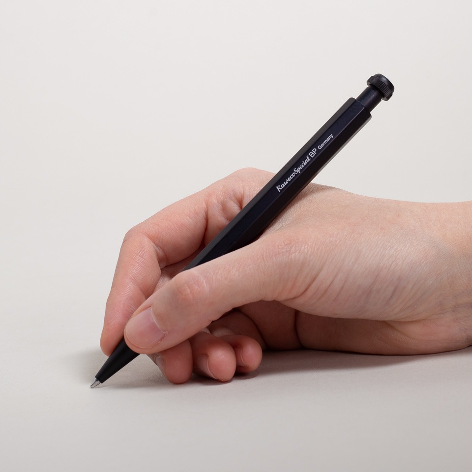 Kugelschreiber Kaweco Special Aluminium schwarz – Bild 4