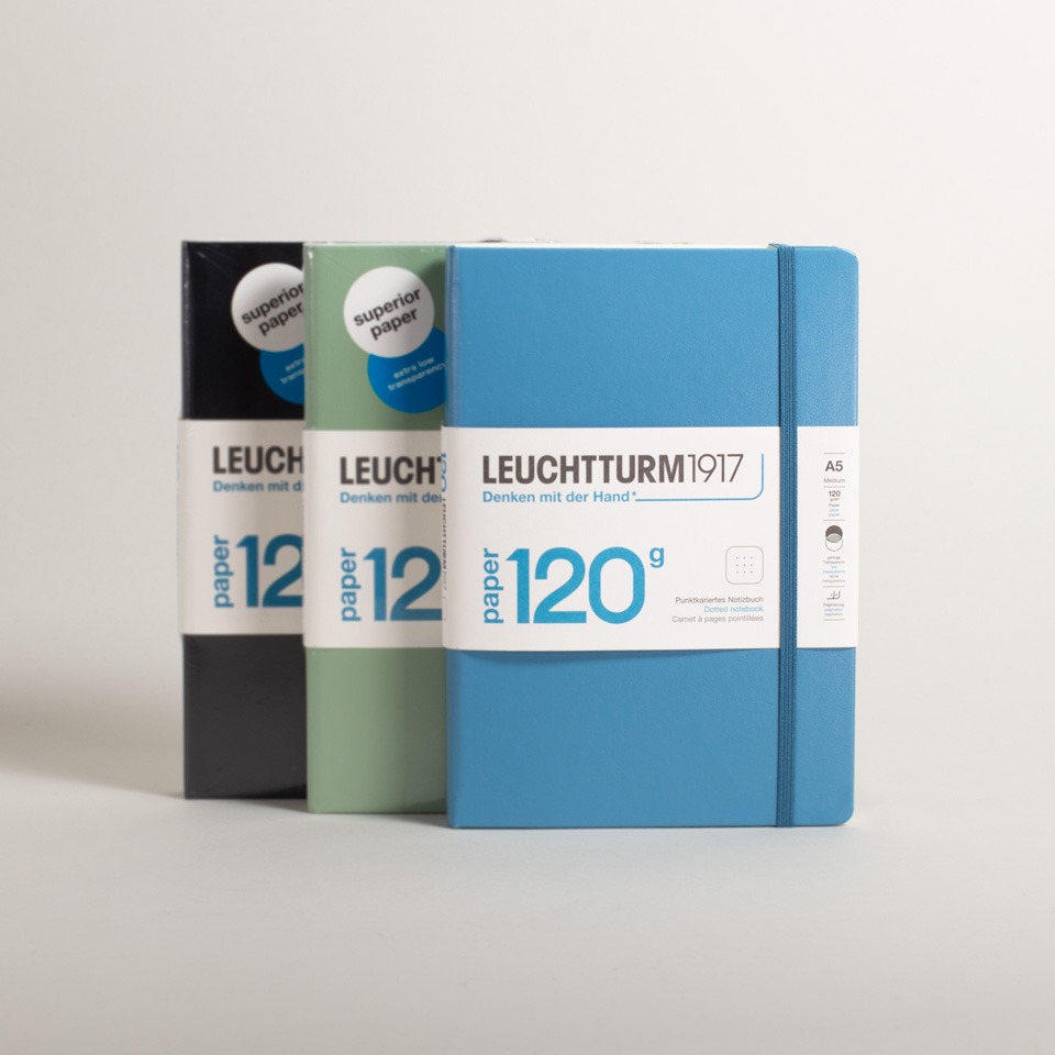 A5 Notizbuch 120g / Salbei – Bild 3