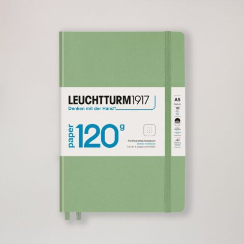A5 Notizbuch 120g / Salbei