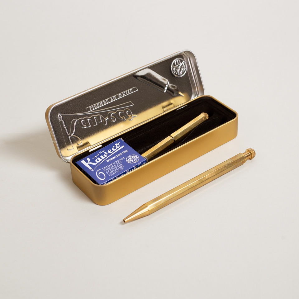 Kugelschreiber Kaweco Special Aluminium schwarz – Bild 5