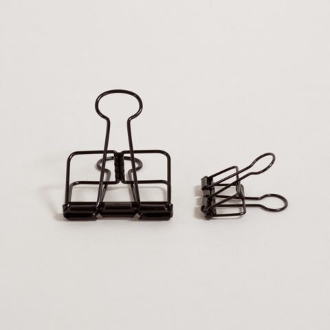 Outline Clips - schwarz