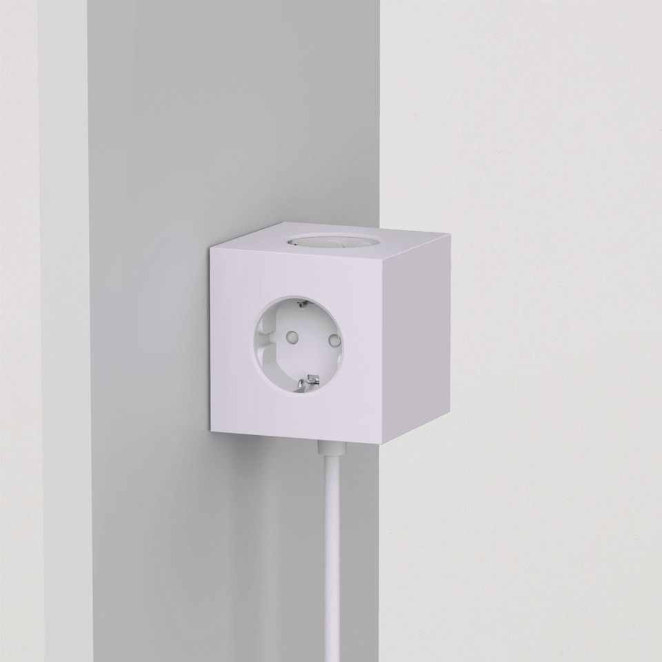 Mehrfachsteckdose in gotland gray / Avolt Square 1 – Bild 2