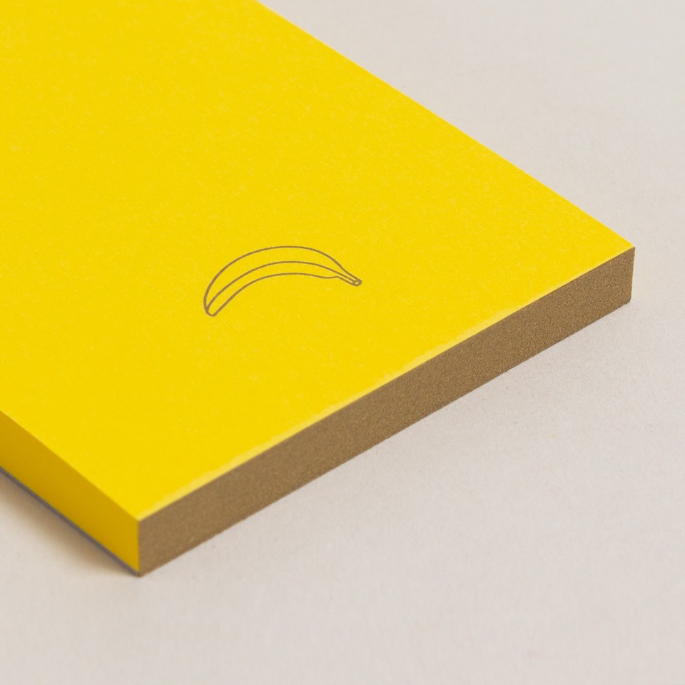 Mini Notizblock Banane – Bild 2