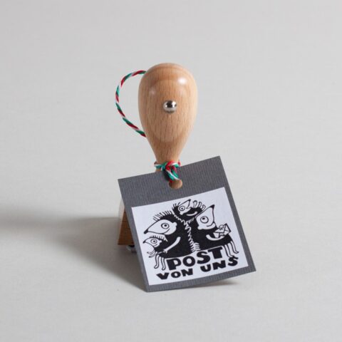 Stempel Igelfamilie / von uns