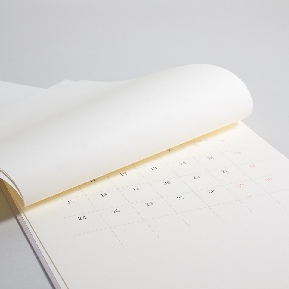MD Minimalistischer Wandkalender 2026 – Bild 5