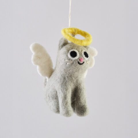 Filzanhänger – Katze Gabby