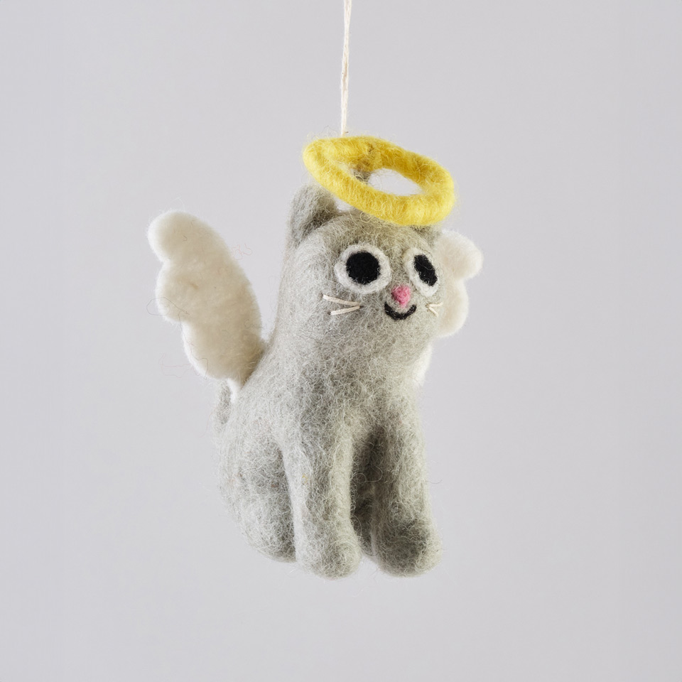 Filzanhänger – Katze Gabby