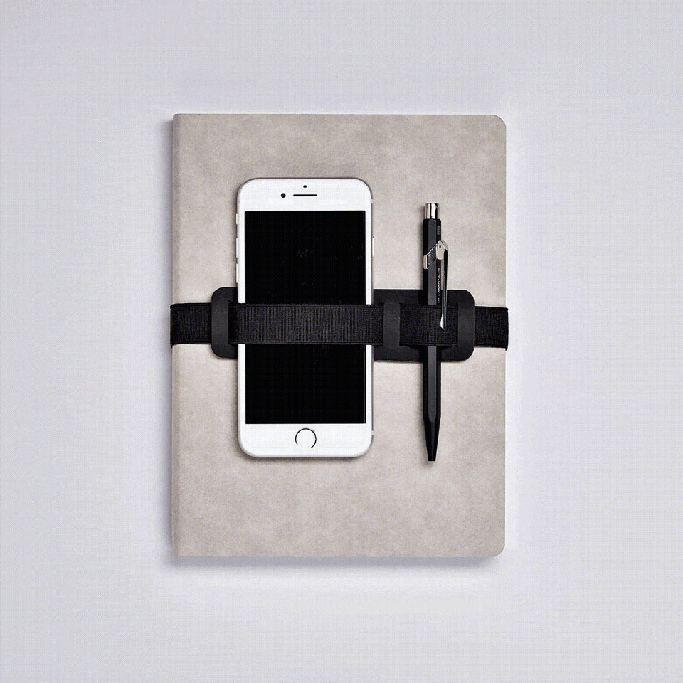 Notizbuch Voyager grau – Bild 7